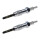 2 Glow Plugs Metal Glow Plugs 23 V NGK suitable for MERCEDES-BENZ G-CLASS