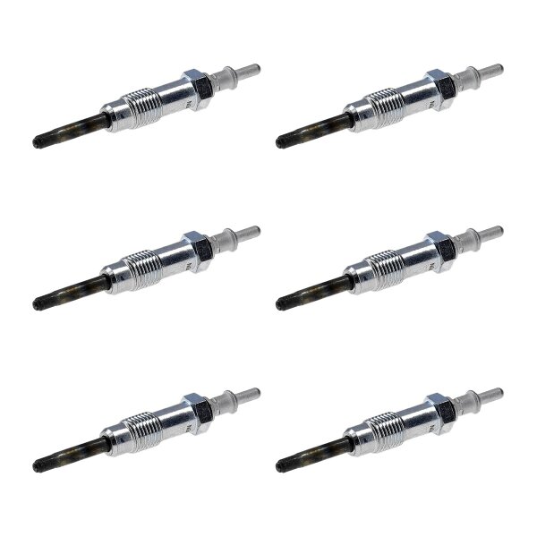 6 Glow Plugs Metal Glow Plugs 23 V NGK suitable for MERCEDES-BENZ G-CLASS