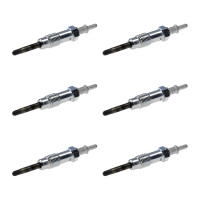 6 Glow Plugs Metal Glow Plugs 23 V NGK suitable for...