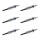 6 Glow Plugs Metal Glow Plugs 23 V NGK suitable for MERCEDES-BENZ G-CLASS