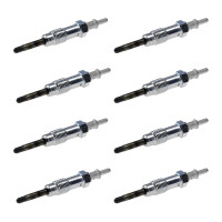 8 Glühkerzen Metall-Glühkerze 23 V NGK passend...