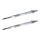 2 Glühkerzen Metall-Glühkerze 11 V NGK Aftermarket-Expertise für u.a. MAZDA 6