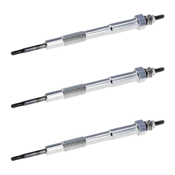 3 Glow Plugs Metal Glow Plugs 11 V NGK Aftermarket Expertise for e.g. MAZDA 6