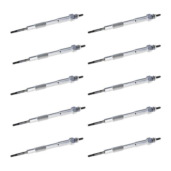 10 Glühkerzen Metall-Glühkerze 11 V NGK Aftermarket-Expertise für u.a. MAZDA 6