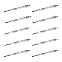 10 Glühkerzen Metall-Glühkerze 11 V NGK...
