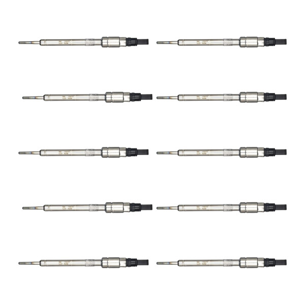 10 Glow Plugs 4,4 V NGK Aftermarket-Expertise suitable for e.g. VW PASSAT