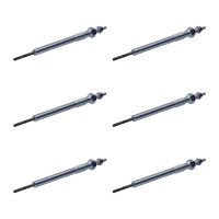 6 Glow Plugs Metal Glow Plugs 4,7 V NGK suitable for...