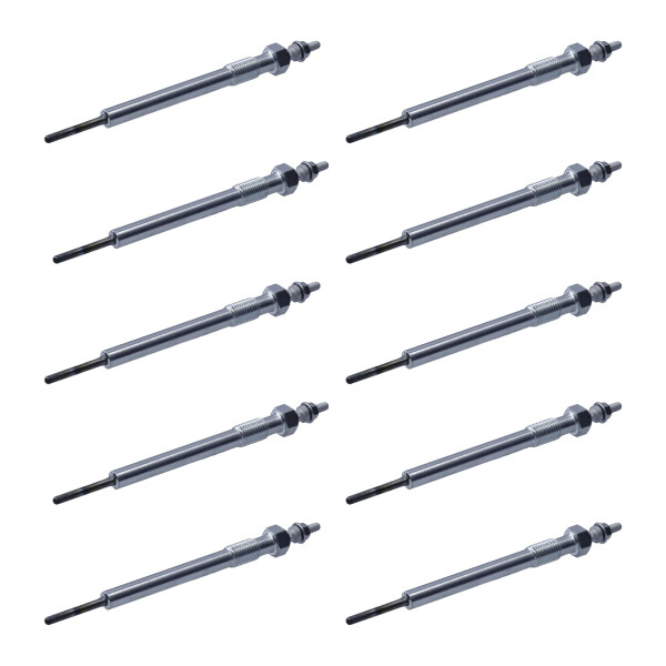 10 Glühkerzen Metall-Glühkerze 4,7 V NGK passend für CHEVROLET SILVERADO