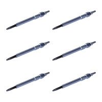6 Glow Plugs re-glowable 11.5 V NGK aftermarket expertise...