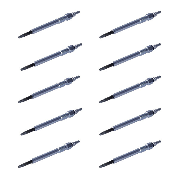 10 Glow Plugs re-glowable 11.5 V NGK aftermarket expertise for e.g. VW LT