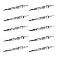 10 Glow Plugs 5 V cold start aid NGK aftermarket...