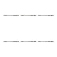 6 Glow Plugs Metal Glow Plugs 7 V NGK suitable for TOYOTA...