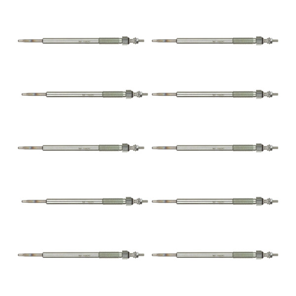 10 Glow Plugs Metal Glow Plugs 7 V NGK suitable for TOYOTA HILUX and others