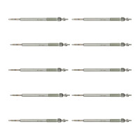 10 Glow Plugs Metal Glow Plugs 7 V NGK suitable for...