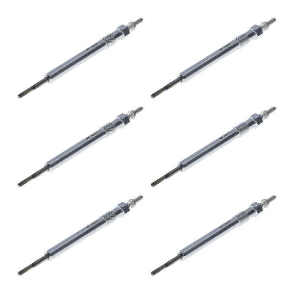 6 Glühkerzen Metall-Glühkerze 4,4 V NGK IAM-Expertise für u.a. OPEL ASTRA