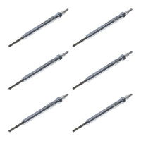 6 Glow Plugs Metal Glow Plugs 4.4 V NGK IAM expertise for...