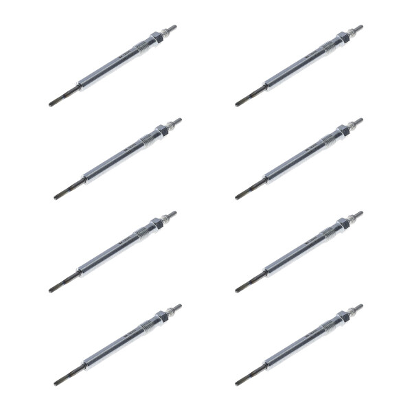 8 Glühkerzen Metall-Glühkerze 4,4 V NGK IAM-Expertise für u.a. OPEL ASTRA