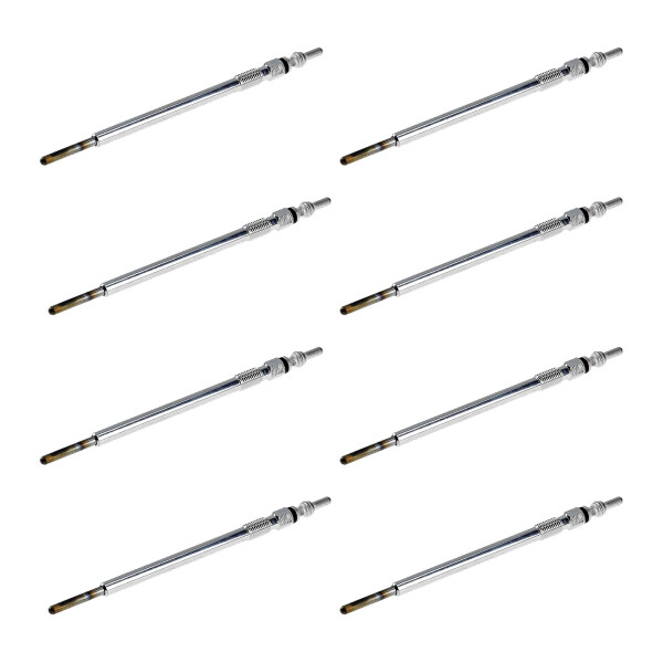 8 Glow Plugs Metal Glow Plugs 11,5 V NGK suitable for e.g. MITSUBISHI COLT