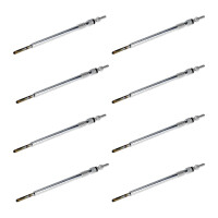 8 Glow Plugs Metal Glow Plugs 11,5 V NGK suitable for...