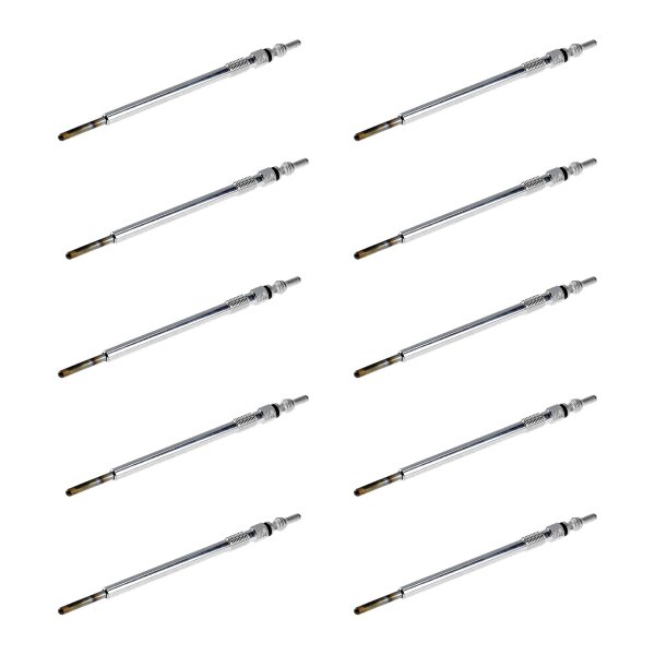 10 Glühkerzen Metall-Glühkerze 11,5 V NGK passend für u.a. MITSUBISHI COLT