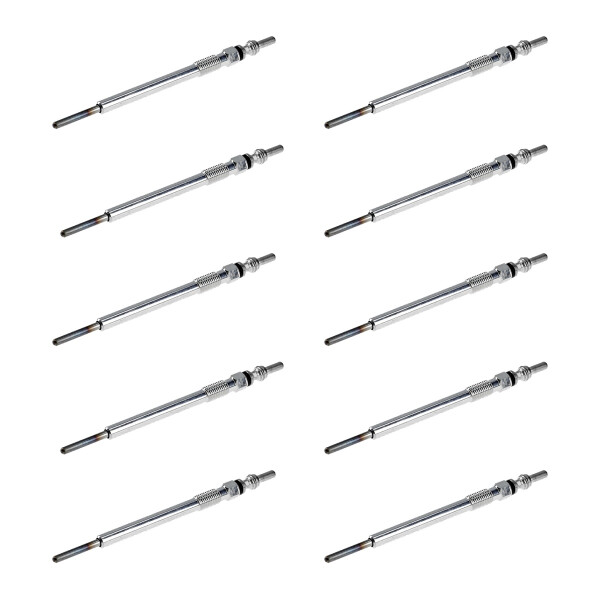 10 Glow Plugs Metal Glow Plugs 11 V NGK suitable for VOLVO S60 and others