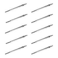 10 Glühkerzen Metall-Glühkerze 11 V NGK...