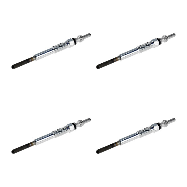 4 Glow Plugs Metal Glow Plugs 11 V NGK for e.g. LAND ROVER FREELANDER