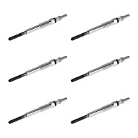 6 Glow Plugs Metal Glow Plugs 11 V NGK for e.g. LAND...