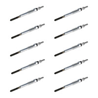 10 Glow Plugs Metal Glow Plugs 11 V NGK for e.g. LAND...