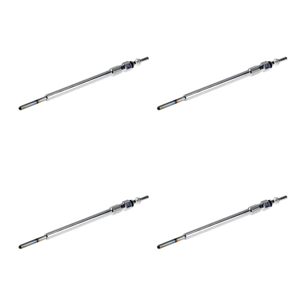 4 Glow Plugs Metal Glow Plugs 11 V NGK IAM-Expertise for e.g. ALFA ROMEO 156