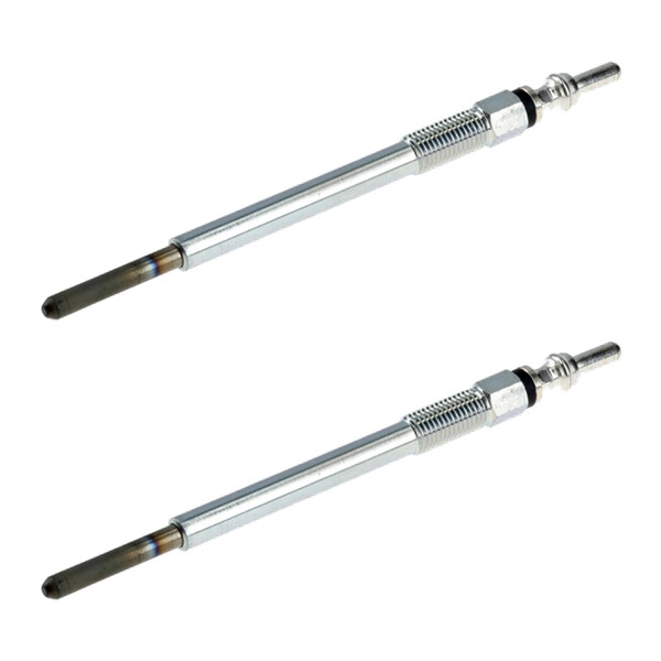 2 Glow Plugs Metal Glow Plugs 11 V NGK D-Power for e.g. PEUGEOT PARTNER