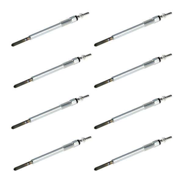 8 Glühkerzen Metall-Glühkerze 11 V NGK D-Power für u.a. PEUGEOT PARTNER