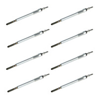 8 Glühkerzen Metall-Glühkerze 11 V NGK D-Power...