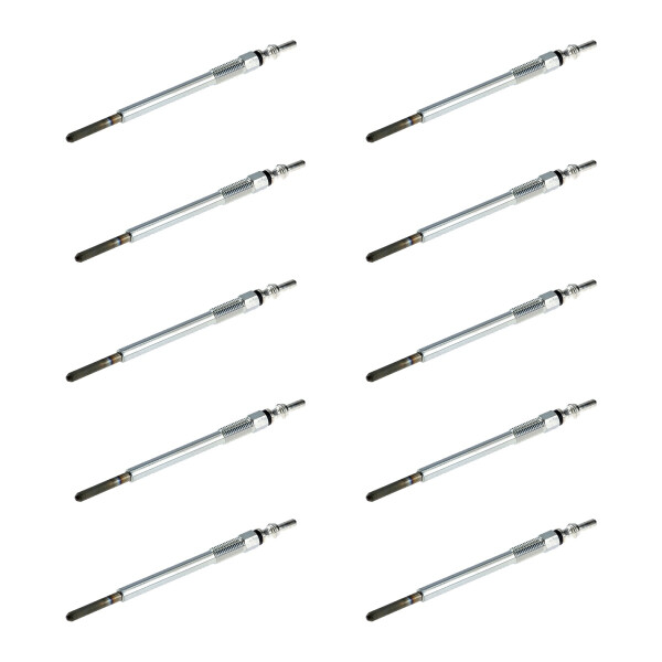 10 Glow Plugs Metal Glow Plugs 11 V NGK D-Power for e.g. PEUGEOT PARTNER