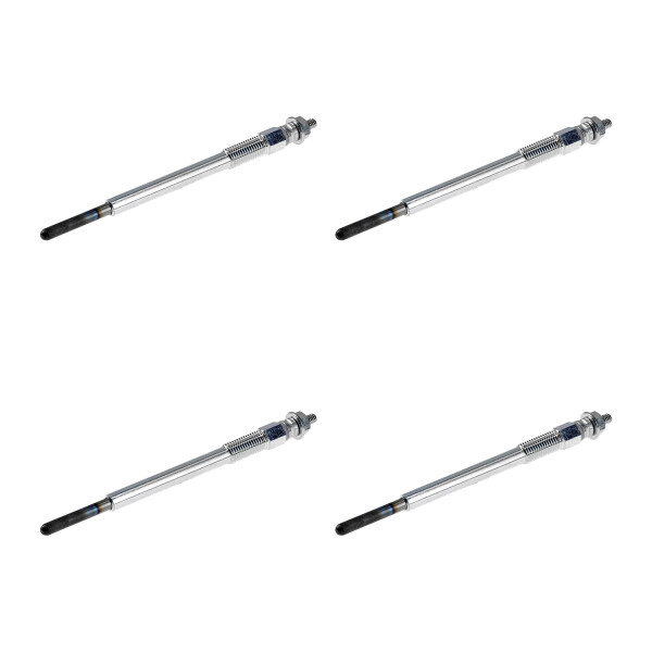 4 Glühkerzen Metall-Glühkerze 11 V NGK D-Power für u.a. CITROËN C3