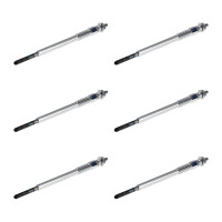 6 Glühkerzen Metall-Glühkerze 11 V NGK D-Power...