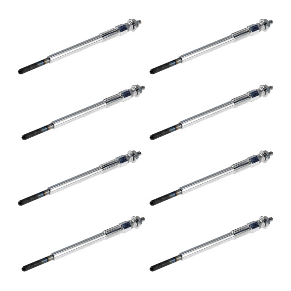 8 Glühkerzen Metall-Glühkerze 11 V NGK D-Power für u.a. CITROËN C3