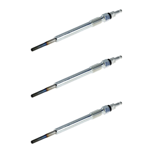 3 Glow Plugs Metal Glow Plugs 4.4 V NGK D-Power suitable for e.g. AUDI A3