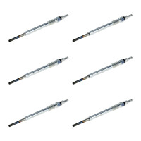6 Glow Plugs Metal Glow Plugs 4.4 V NGK D-Power suitable...