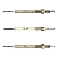 3 Glow Plugs Metal Glow Plugs 4.3 V NGK D-Power for FIAT...