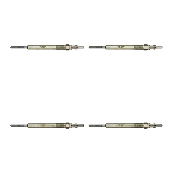 4 Glühkerzen Metall-Glühkerze 4,3 V NGK D-Power für u.a. FIAT PUNTO EVO