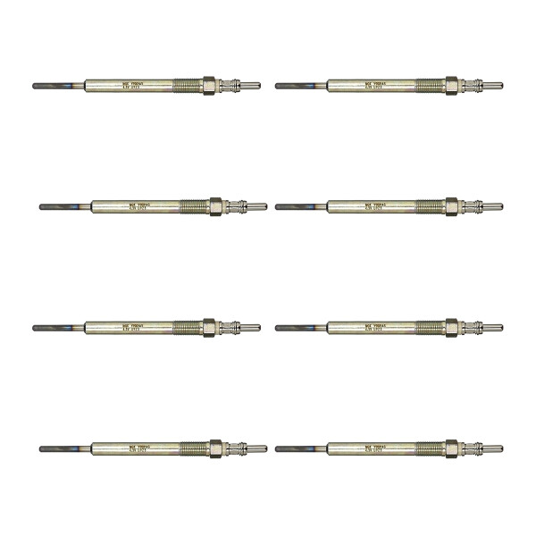 8 Glühkerzen Metall-Glühkerze 4,3 V NGK D-Power für u.a. FIAT PUNTO EVO