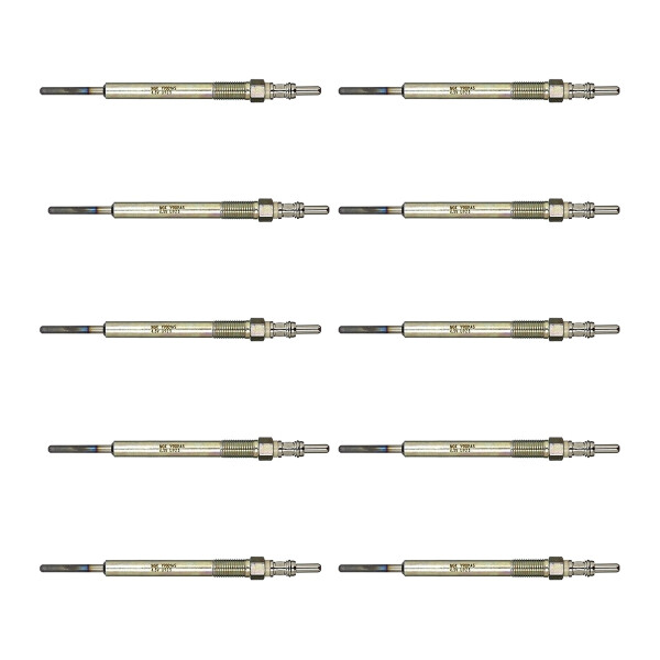 10 Glow Plugs Metal Glow Plugs 4.3 V NGK D-Power for FIAT PUNTO EVO and others