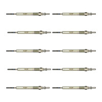 10 Glühkerzen Metall-Glühkerze 4,3 V NGK...