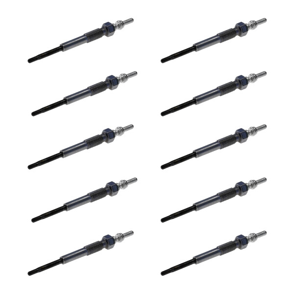 10 Glow Plugs Metal Glow Plugs 5 V NGK IAM expertise for JAGUAR XF and others