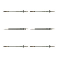6 Glow Plugs Metal Glow Plugs 7 V NGK for e.g. LAND ROVER...