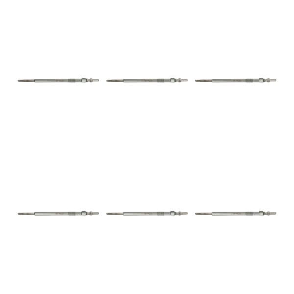 6 Glow Plugs Metal Glow Plugs 7 V NGK IAM expertise for VOLVO V60 and others