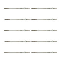 10 Glühkerzen Metall-Glühkerze 7 V NGK...