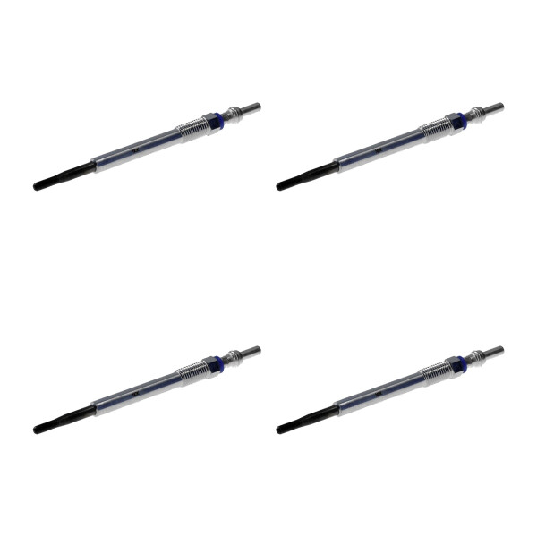 4 Glühkerzen nachglühfähig 5 V NGK Aftermarket-Expertise für u.a. CITROËN JUMPER