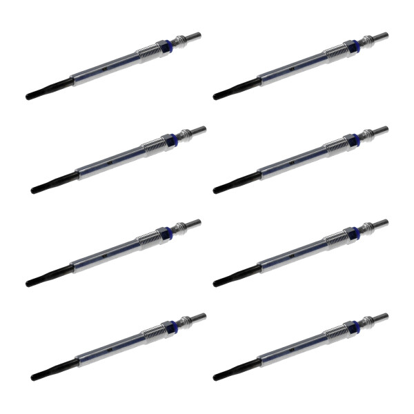 8 Glühkerzen nachglühfähig 5 V NGK Aftermarket-Expertise für u.a. CITROËN JUMPER